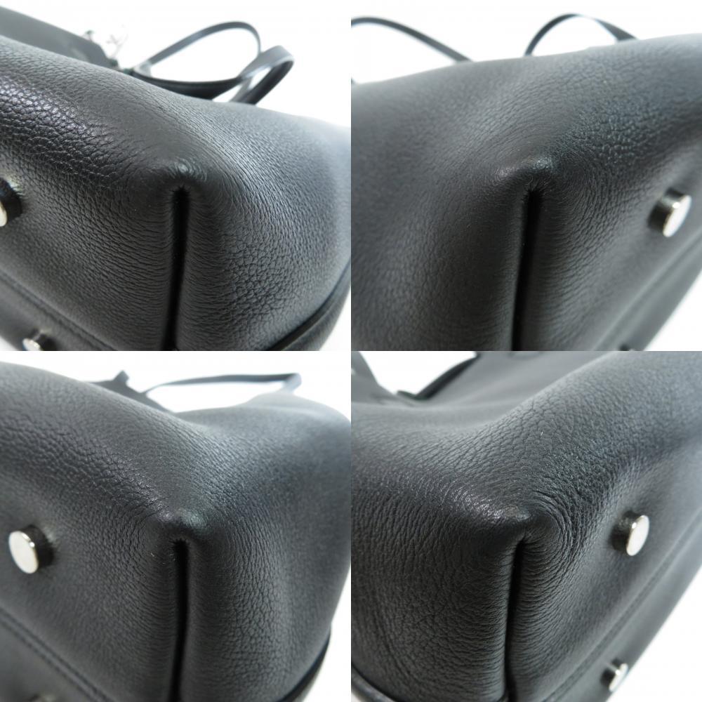 Christian Dior Simple Tote Bag Leather Black - Picture 9 of 9